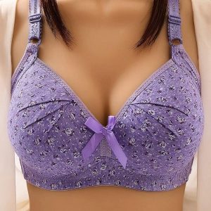 Plus Size Bra Women Underwear Wire Free Comfort  Soft Thin Breathable(Buy 2 FREE SHIPPING)